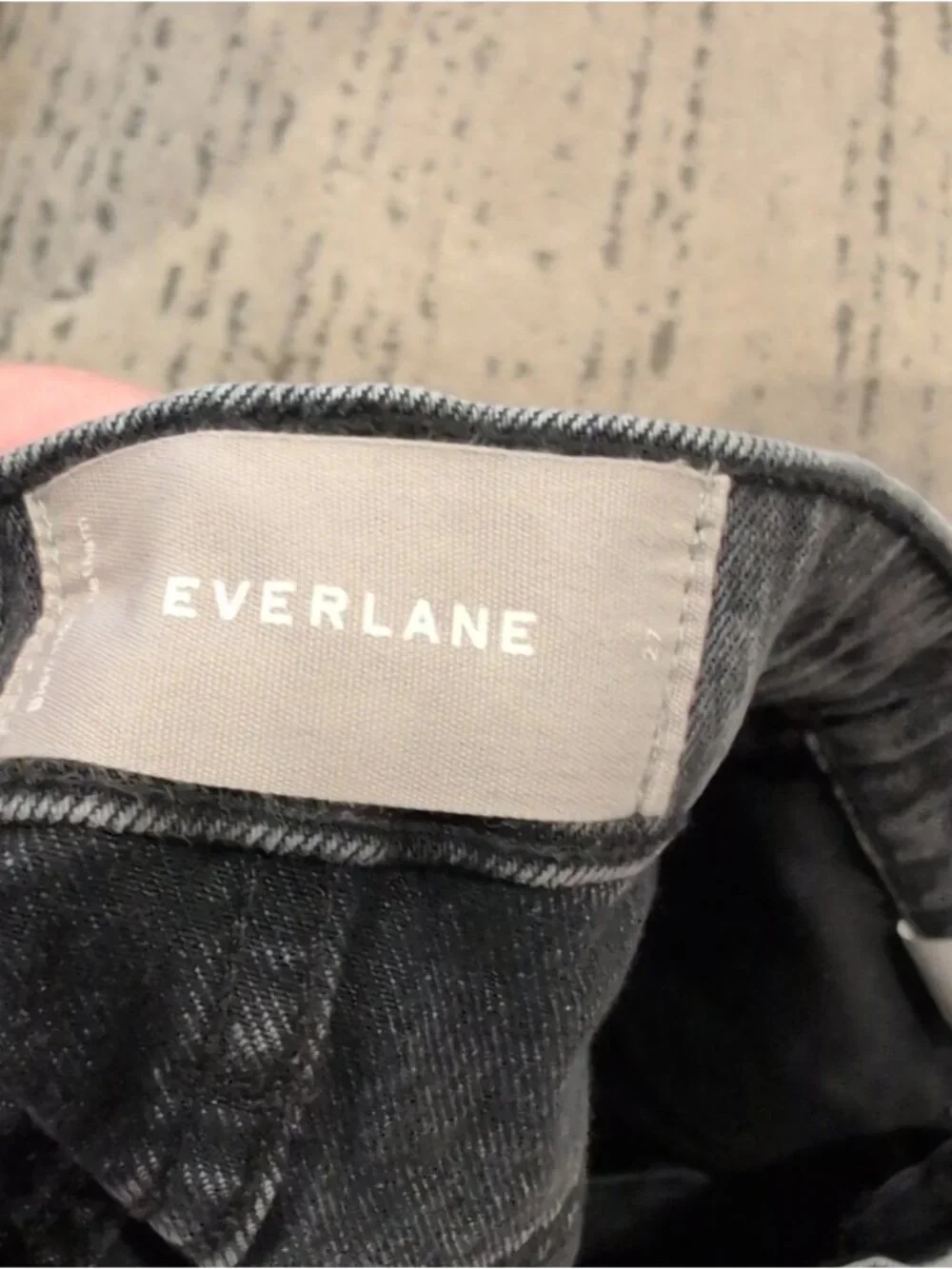 Everlane denim skirt